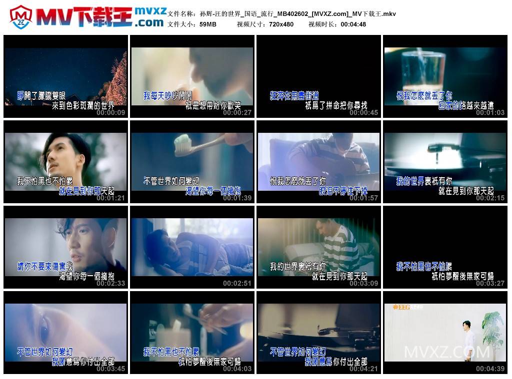 孙辉-汪的世界_国语_流行_MB402602